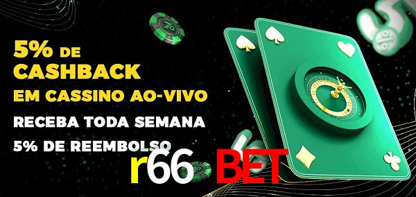 Promoções do cassino ao Vivo r66 bet